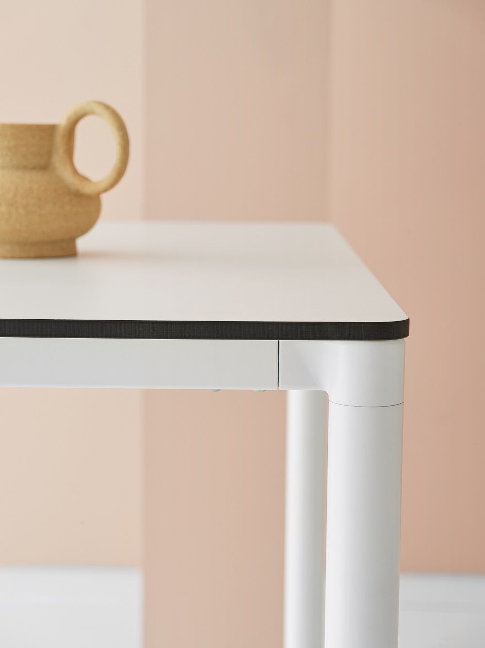 Высокий контрактный стол из стали и дерева Bontempi Casa MOON ARCH-00147949 - Вид №1