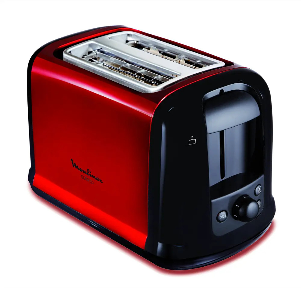91341133 Тостер Moulinex LT260D30 цвет черный/красный STLM-0882371
