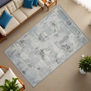 91577776 Ковер Elisa Olivia 4765A Grey-Grey 100x200 см Полиэстер цвет Серый STLM-1023193