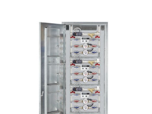 Встраиваемые или внепутные шкафы для учета потребления тепла в санаториях