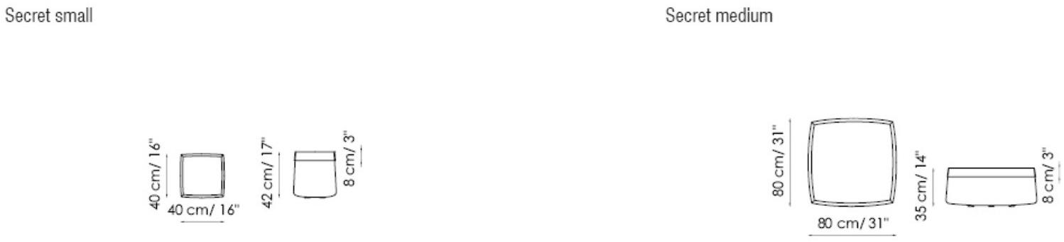 Bonaldo Пуф для контейнера с мягкой подкладкой sun-id-1516632 - Вид №1