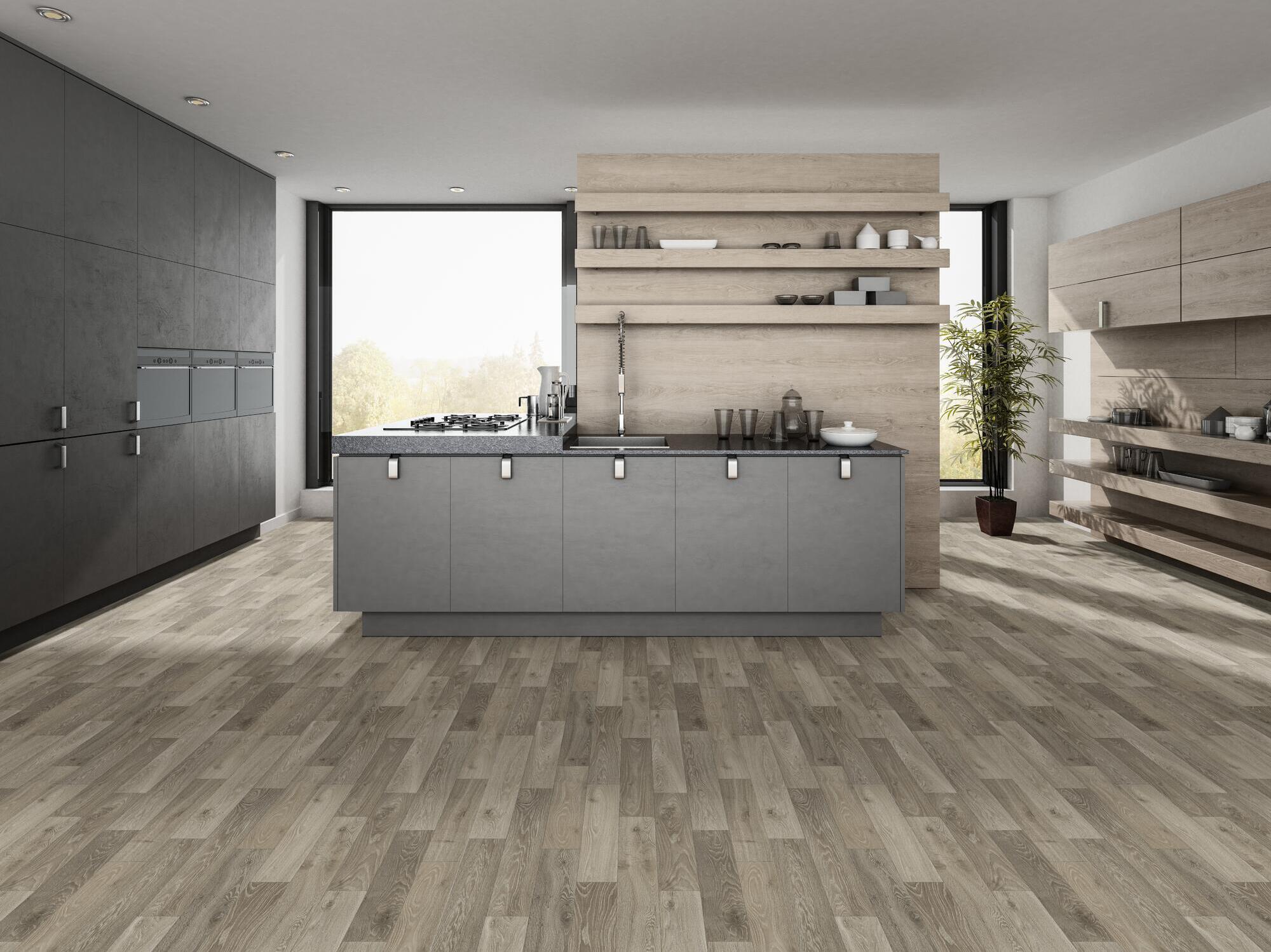 Нескользящий виниловый пол с эффектом дерева BEAUFLOR Blacktex ARCH-00050249 - Вид №1