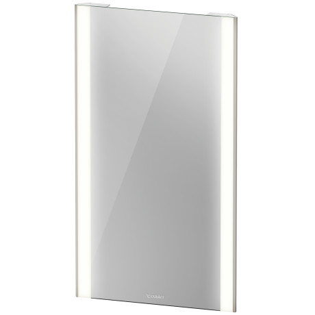 XV70300B2B2 Зеркало с подсветкой, версия "Sensor" Серии/XViu #XV7030 450 x 40 мм Black Matt Duravit - Вид №2