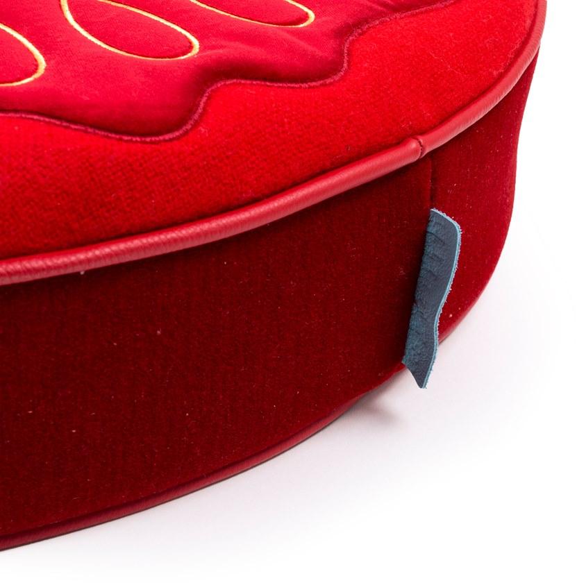 Seletti Круглая подушка из ткани Hot dog sofa & burger chair sun-id-1383474 - Вид №4