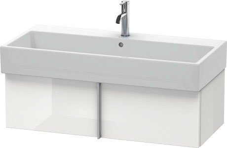 VA612804343 Тумбочка подвесная Vero Air #VA6128 984 x 431 мм Базальт матовый, декор Duravit - Вид №2