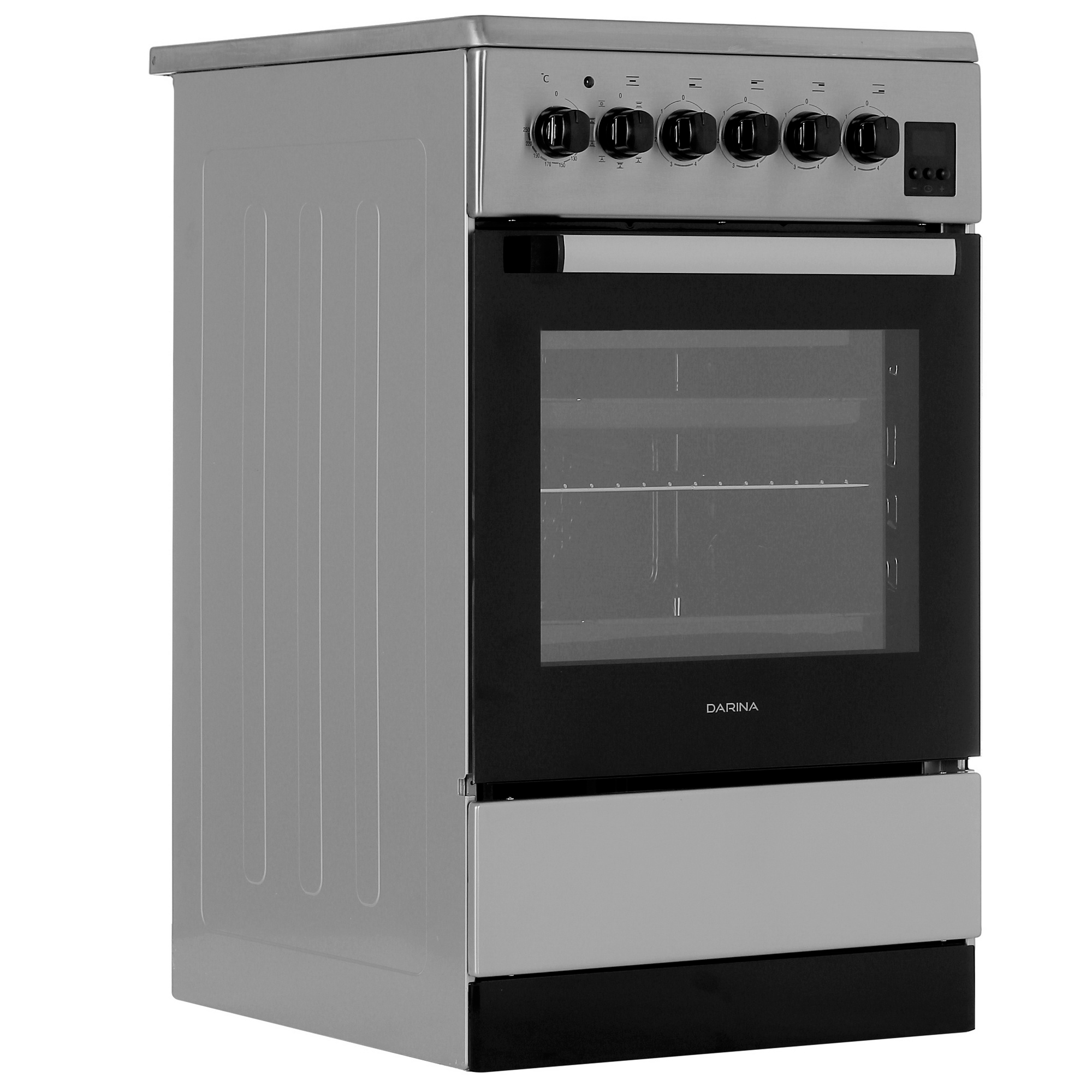4717046 Электрическая плита DARINA 2616X серебристый STDN-0088802 - Вид №1