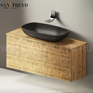 Flaminia BOX Настенная тумба для раковины 120 см с 1 ящиком BX944.WW