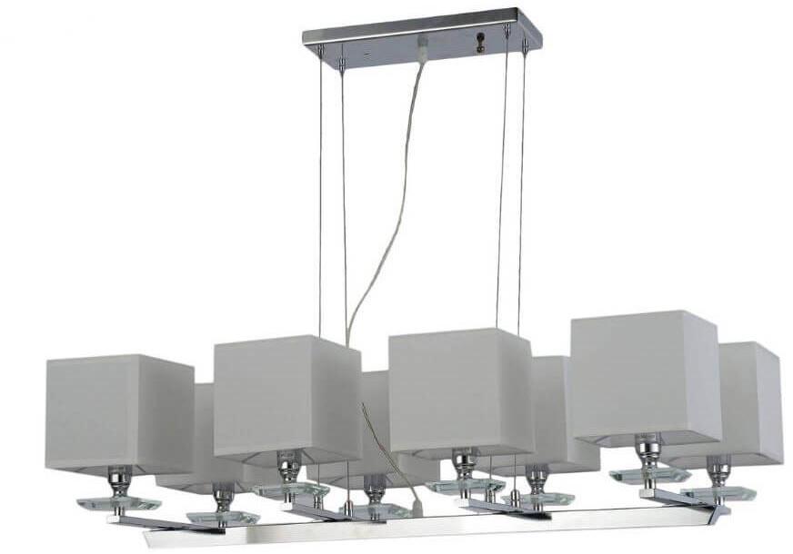 LDP 1248-8 WT Подвесная люстра Lumina Deco Fianelo