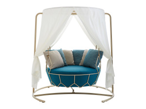 Качалка с балдахином