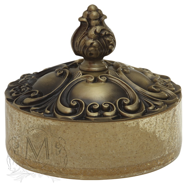 Баночка низкая MIGLIORE Elizabetta ML.ELB-60.127.DO - золото  - Вид №1