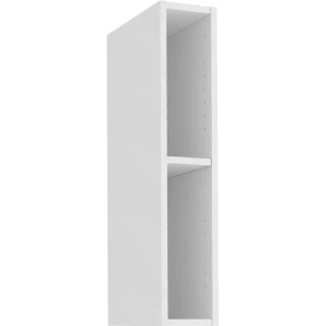 Навесной кухонный шкаф Konsensa белый 15×77×35 см с грузоподъемностью 105 кг 89410809