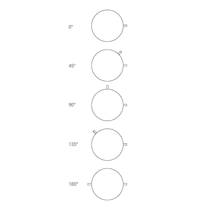 Металлический светодиодный настенный светильник ZAVA DOT TO DOT ARCH-00095536 - Вид №5