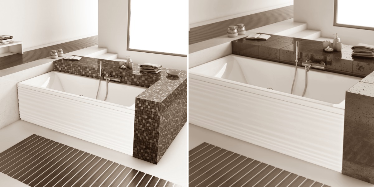 Ванна с основаниями Moove 160 9450-428 Jacuzzi 9450428 - Вид №2