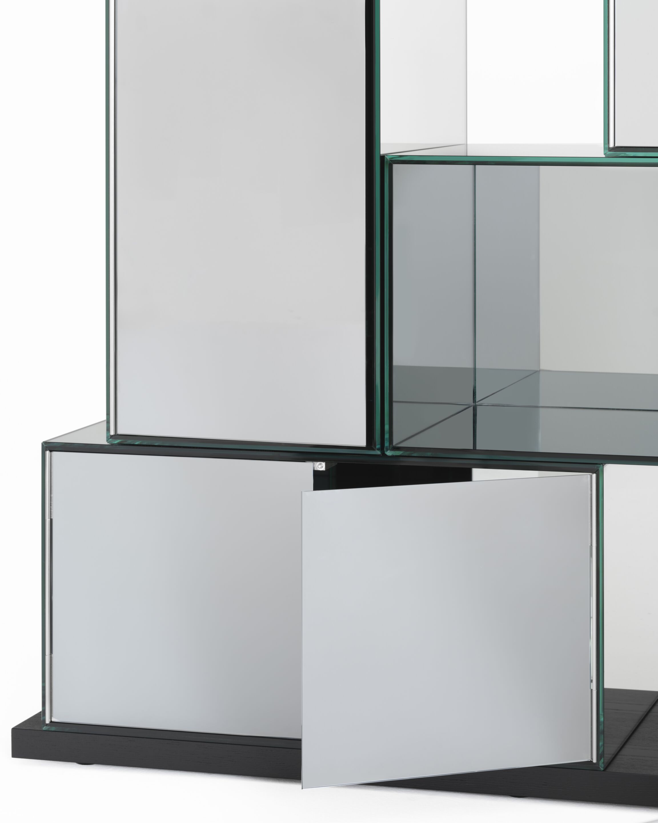 Модульный Хрустальный книжный шкаф Glas Italia Quantum ARCH-00022748 - Вид №4