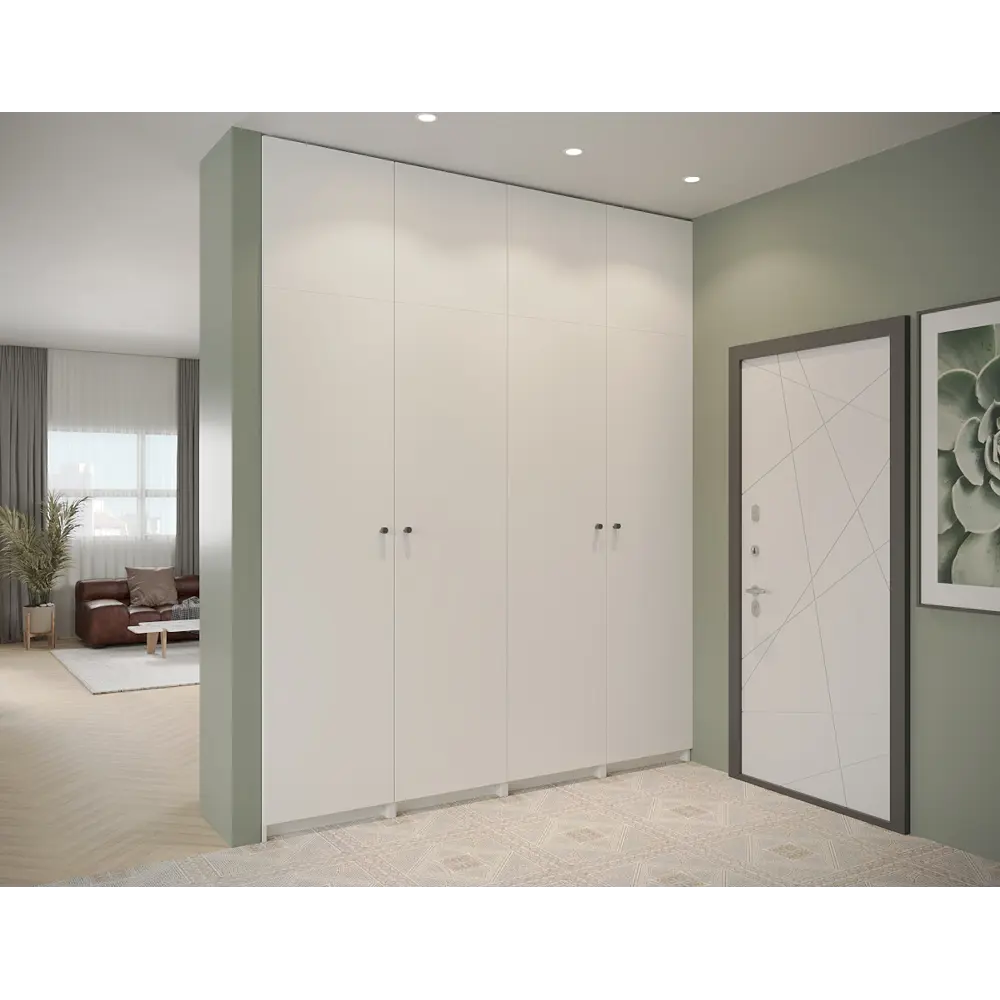 Дверь Лион 39.6x38x1.8 см ДСП цвет белый Santreyd STLM-2155592 - Вид №5