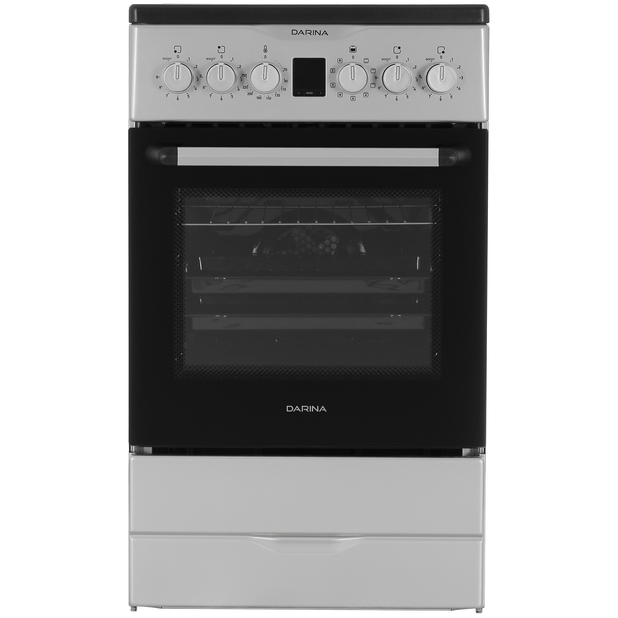 9088784 Электрическая плита DARINA PLS ECI241 616 1S серебристый STDN-0011989