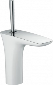 15070400 PuraVida Смеситель для раковины 110, однорычажный, со сливным клапаном Push-Open Hansgrohe