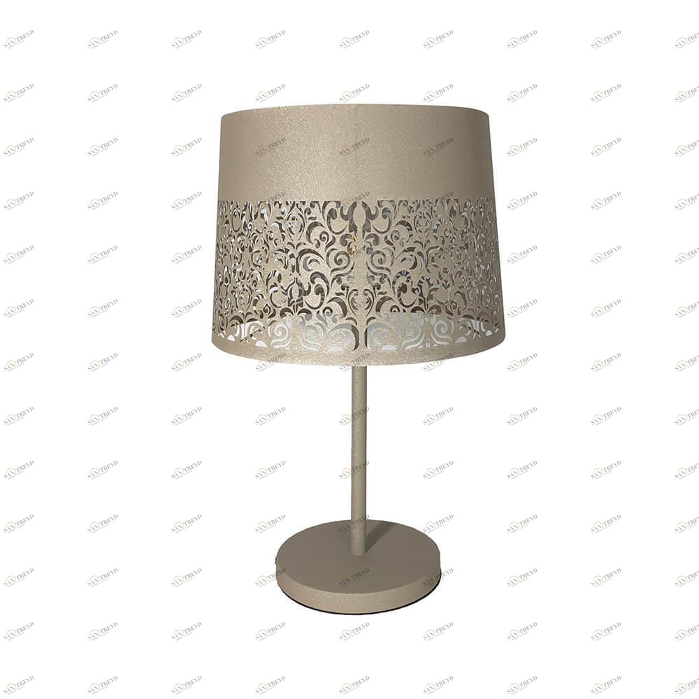 Лампа настольная кофейного цвета Seven Fires "Карвед" 39104.04.83.01C SEVEN FIRES КАРВЕД 00-3907828 Коричневый 