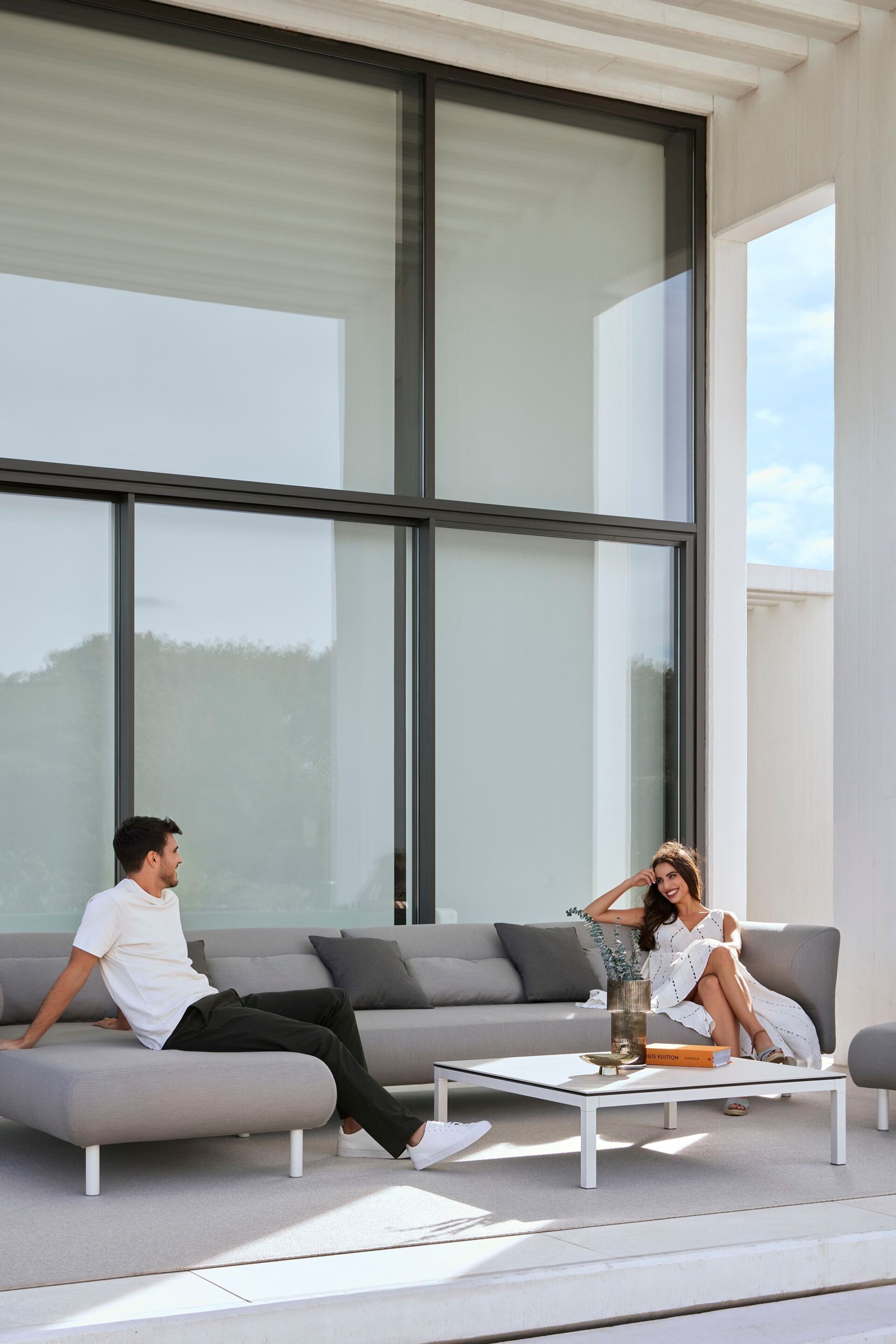 Прессованный алюминиевый садовый стол MUSOLA Brise ARCH-00022410 - Вид №10