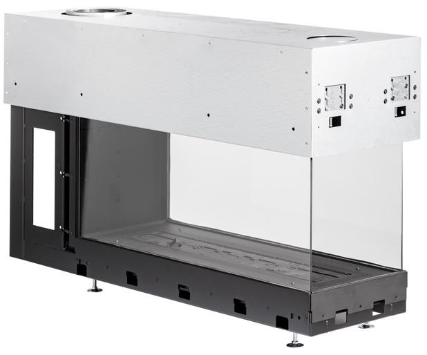 Metalfire Закрытый трехсторонний газовый камин Avenue sun-id-1511116 - Вид №2