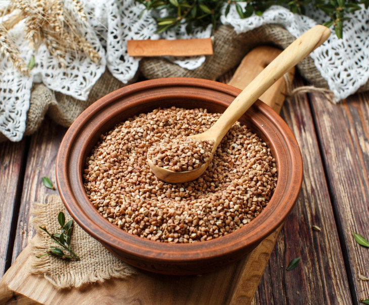 6363 Крупа гречневая ядрица быстроразваривающаяся Вкусляндия  - Вид №1