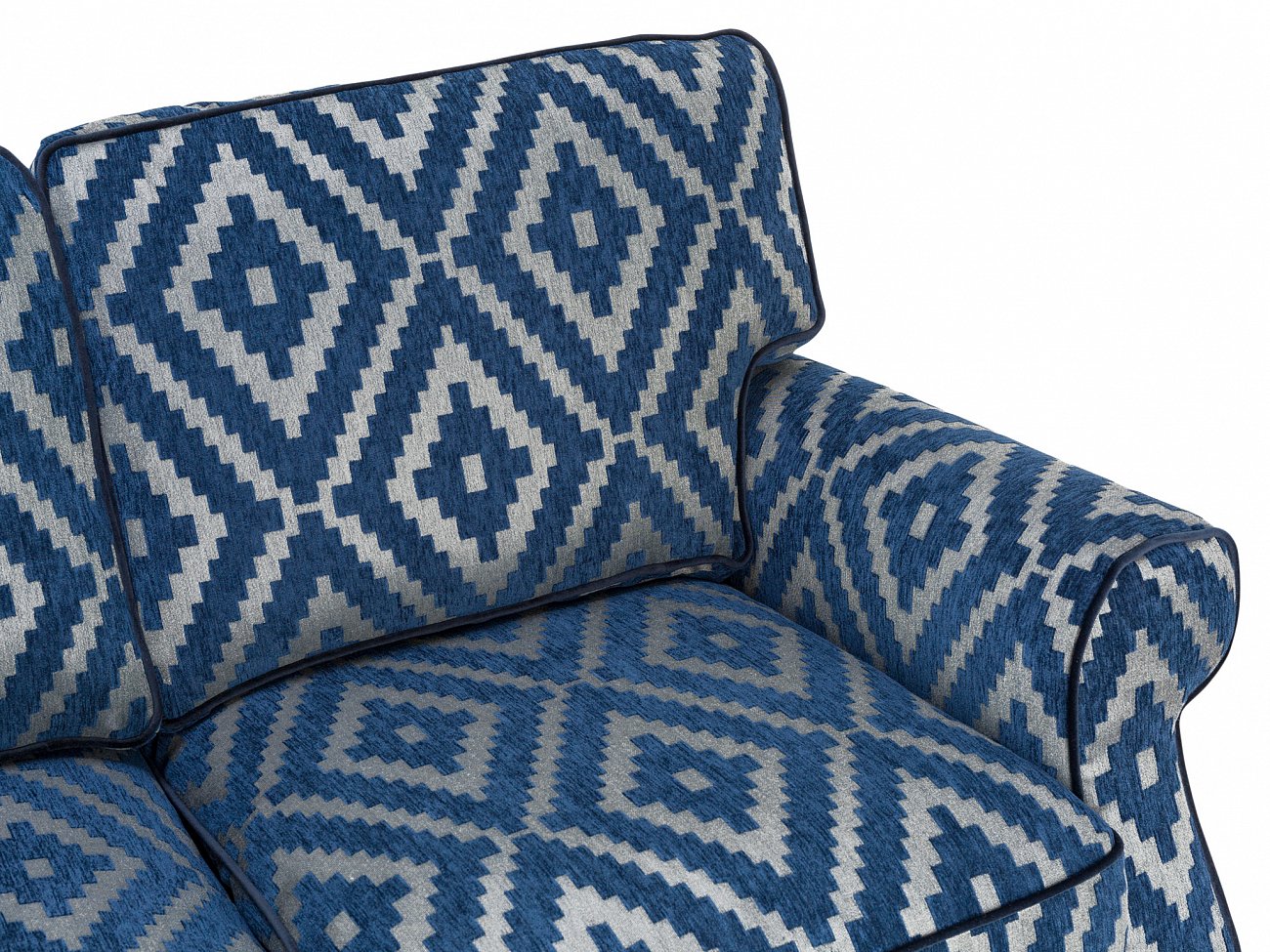 Диван England прямой синий KELLY LOUNGE ДИЗАЙНЕРСКИЕ 045503 Синий  - Вид №4