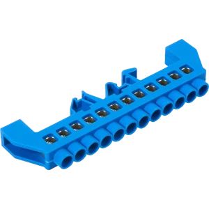 Шина N TDM Electric 8x12 мм 12 групп в изоляторе