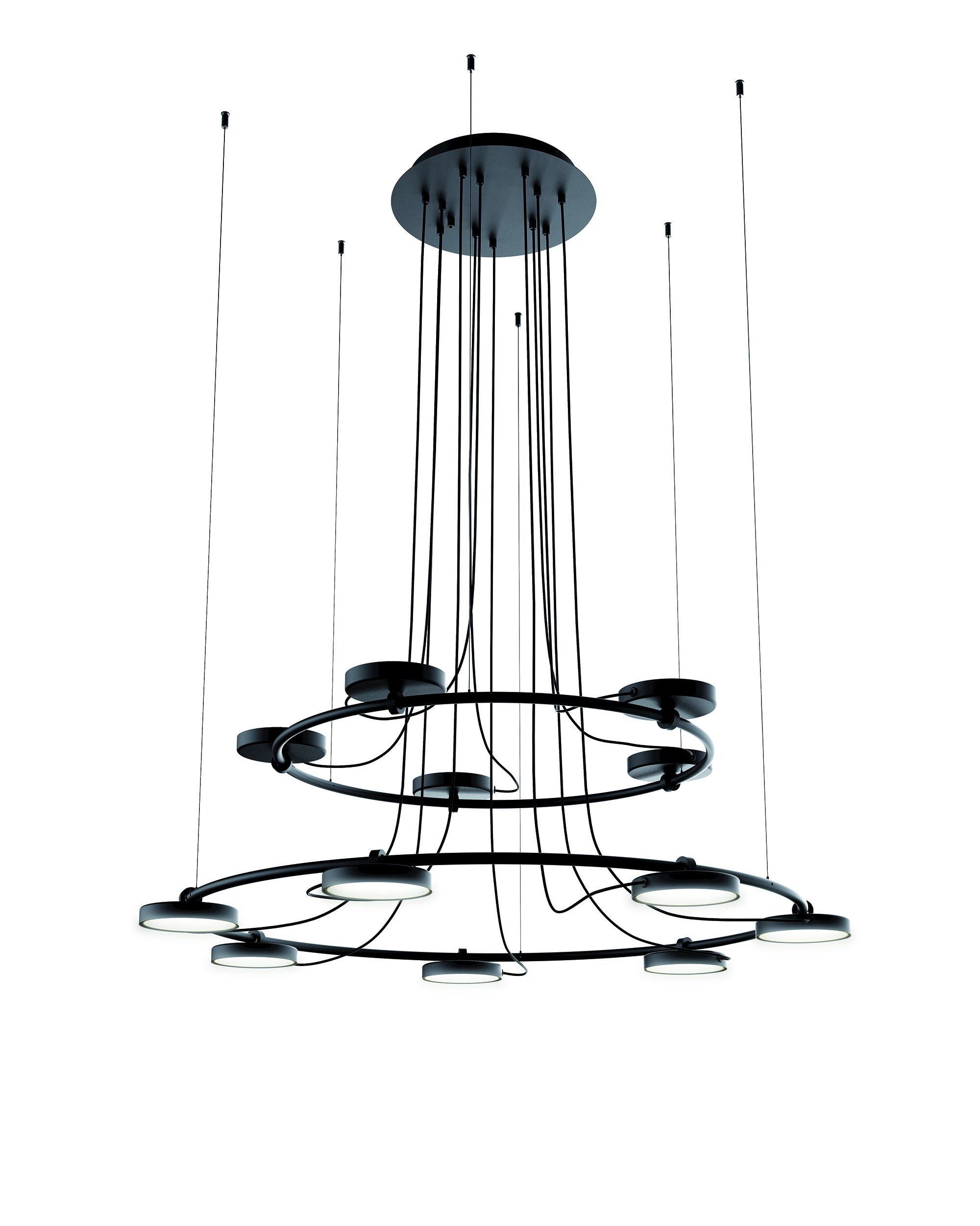 Металлический светодиодный подвесной светильник Estiluz ARCH-00094787 - Вид №7