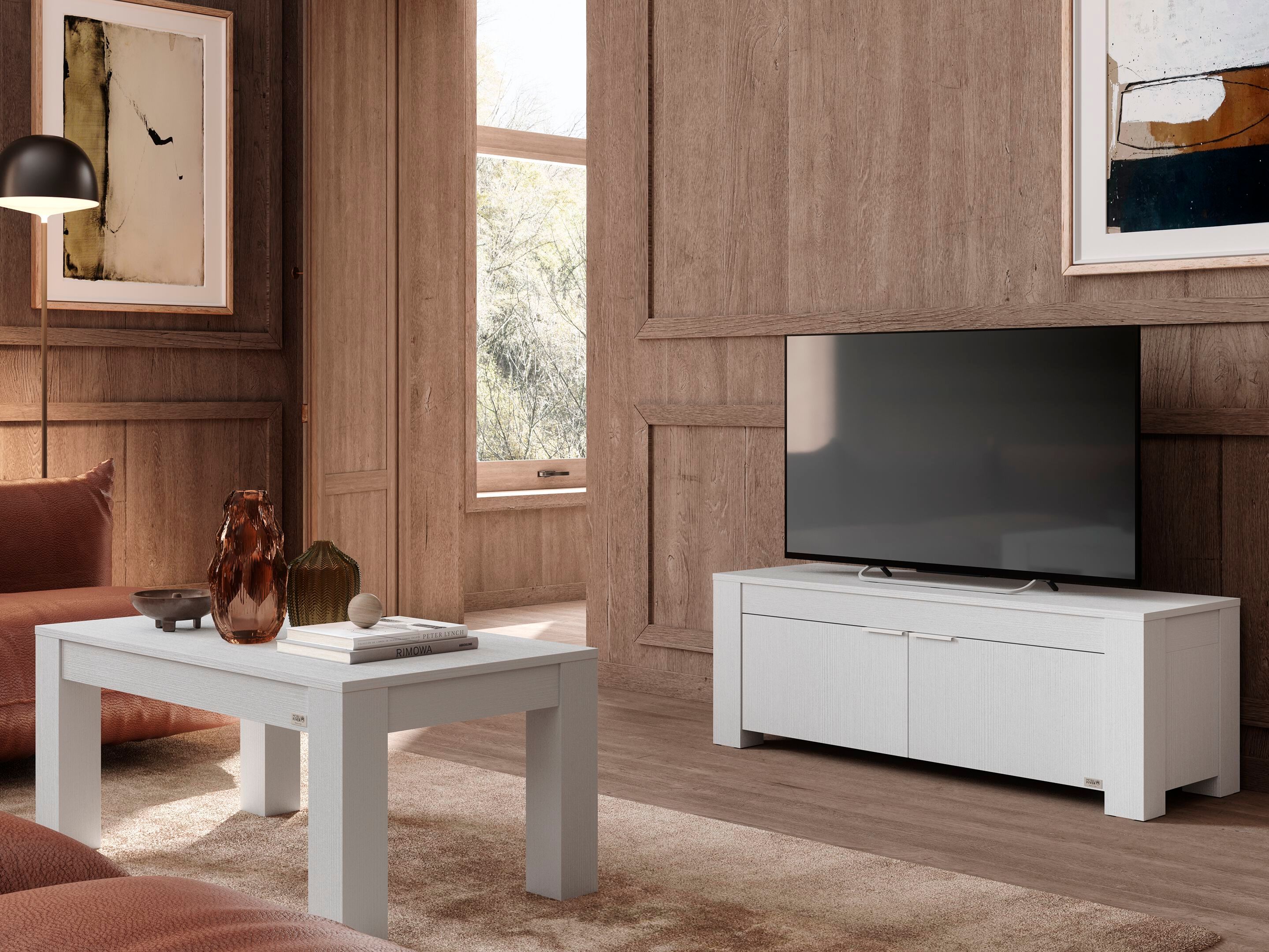 ТВ шкаф / шкаф из белого ясеня Mobili Fiver Rachele ARCH-00021466 - Вид №3