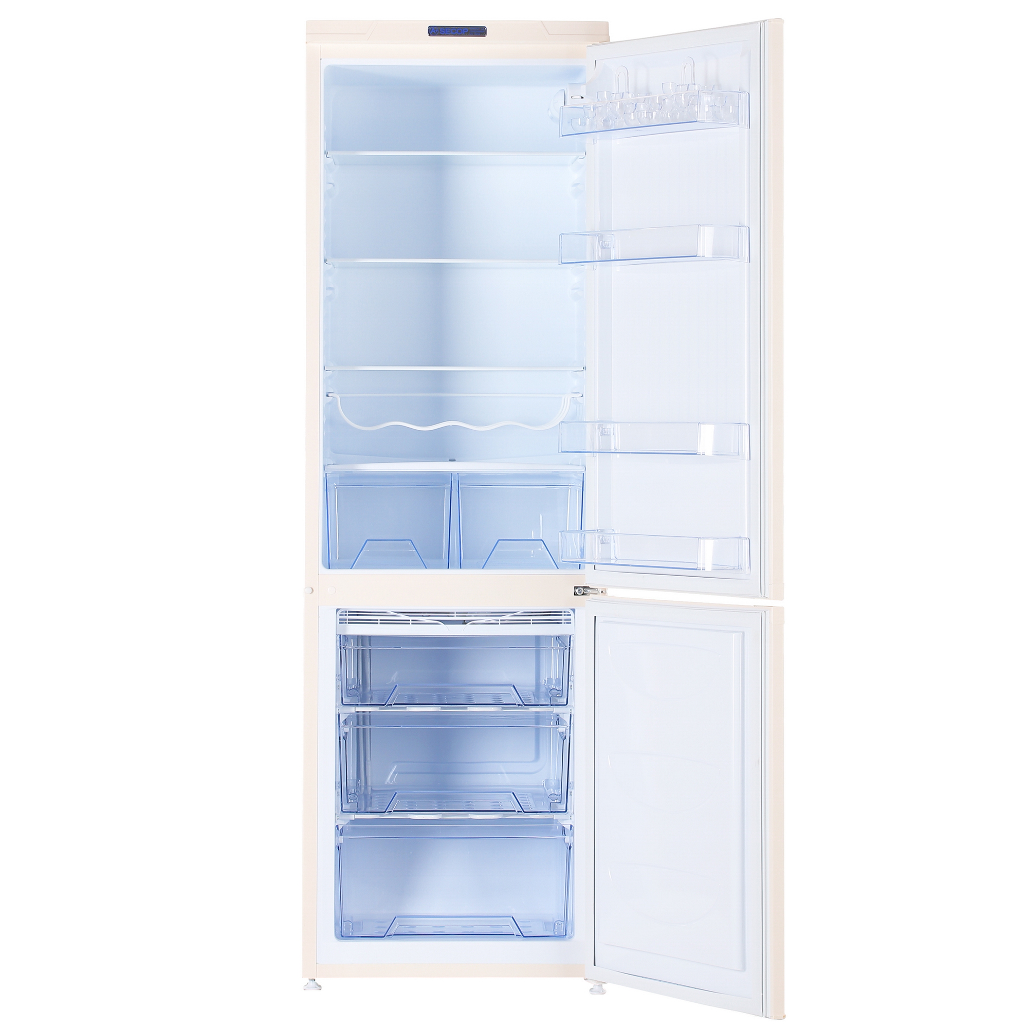 1229491 Холодильник с морозильником   DON R-291 S бежевый STDN-0014038 - Вид №1