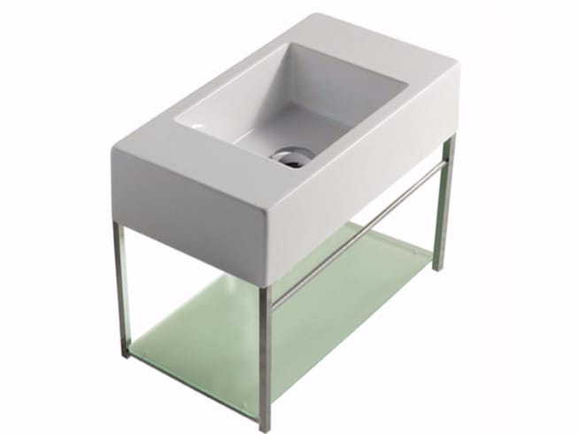 Хромированный латунный подвесной умывальник Galassia PLUS DESIGN ARCH-00105291