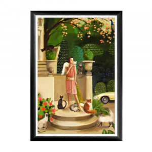 524437509_18 Арт-постер "Мадемуазель Нора" Object Desire