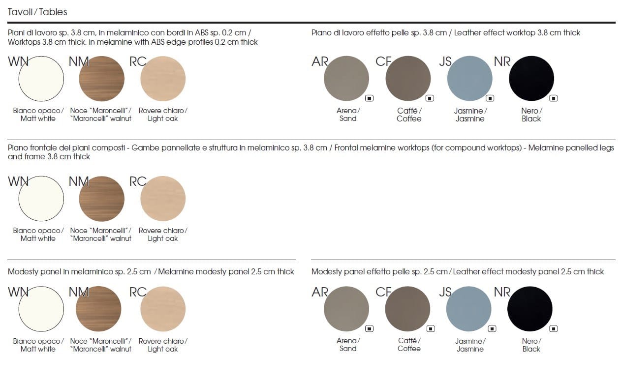 Секционный угловой стол из дерева с ящиками DVO Оксфорд ARCH-00063889 - Вид №11