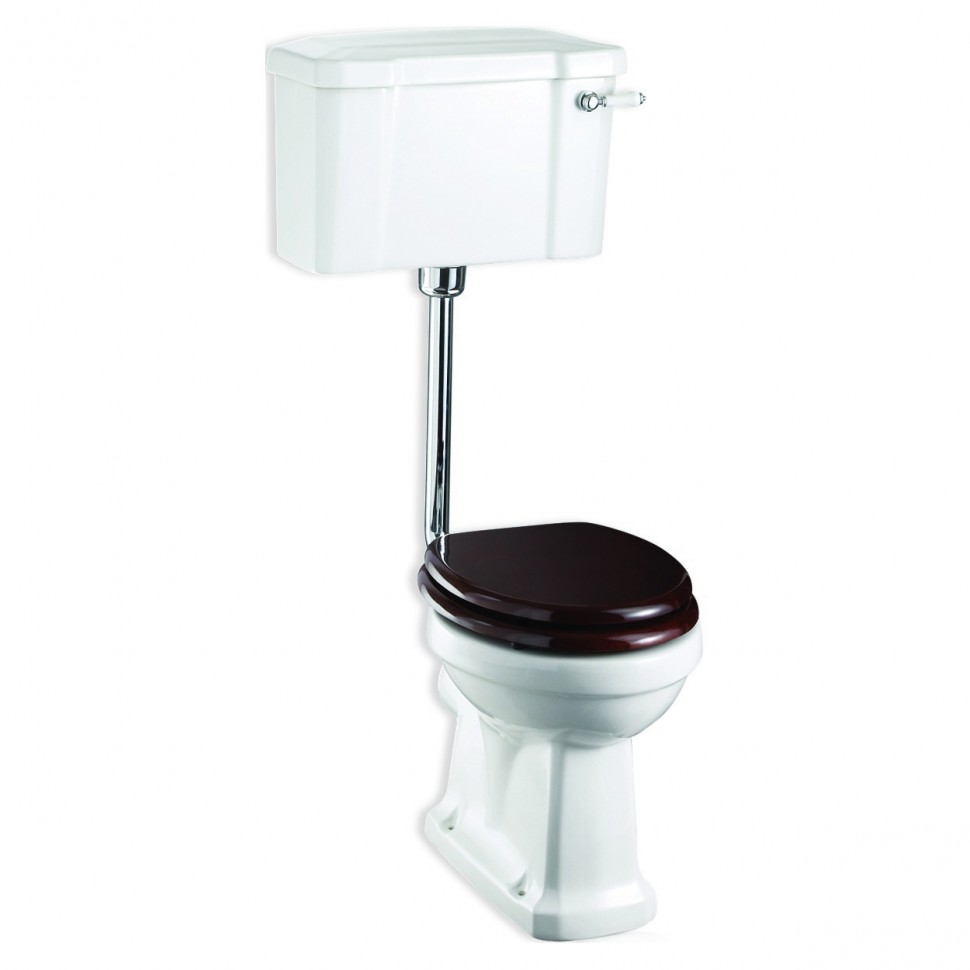 P2, C1, T31 CHR Компакт унитаз с бачком Белый Burlington  Англия  - Вид №1