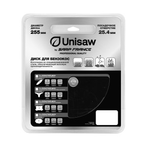 86669582 Нож для триммера Unisaw сталь 8T STLM-0070685 Santreyd