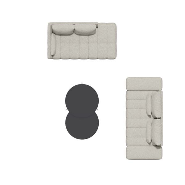 Модульный тканевый диван Febal Casa подпись ARCH-00038701 - Вид №18