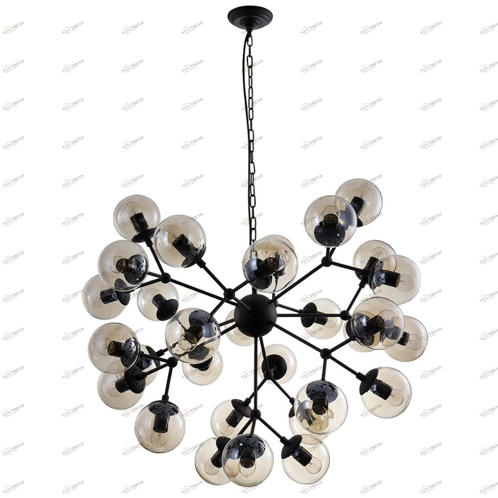 Подвесная люстра Crystal Lux Medea SP30 коричневая CRYSTAL LUX ДИЗАЙНЕРСКИЕ, MEDEA, ШАР 059448 Коричневый 