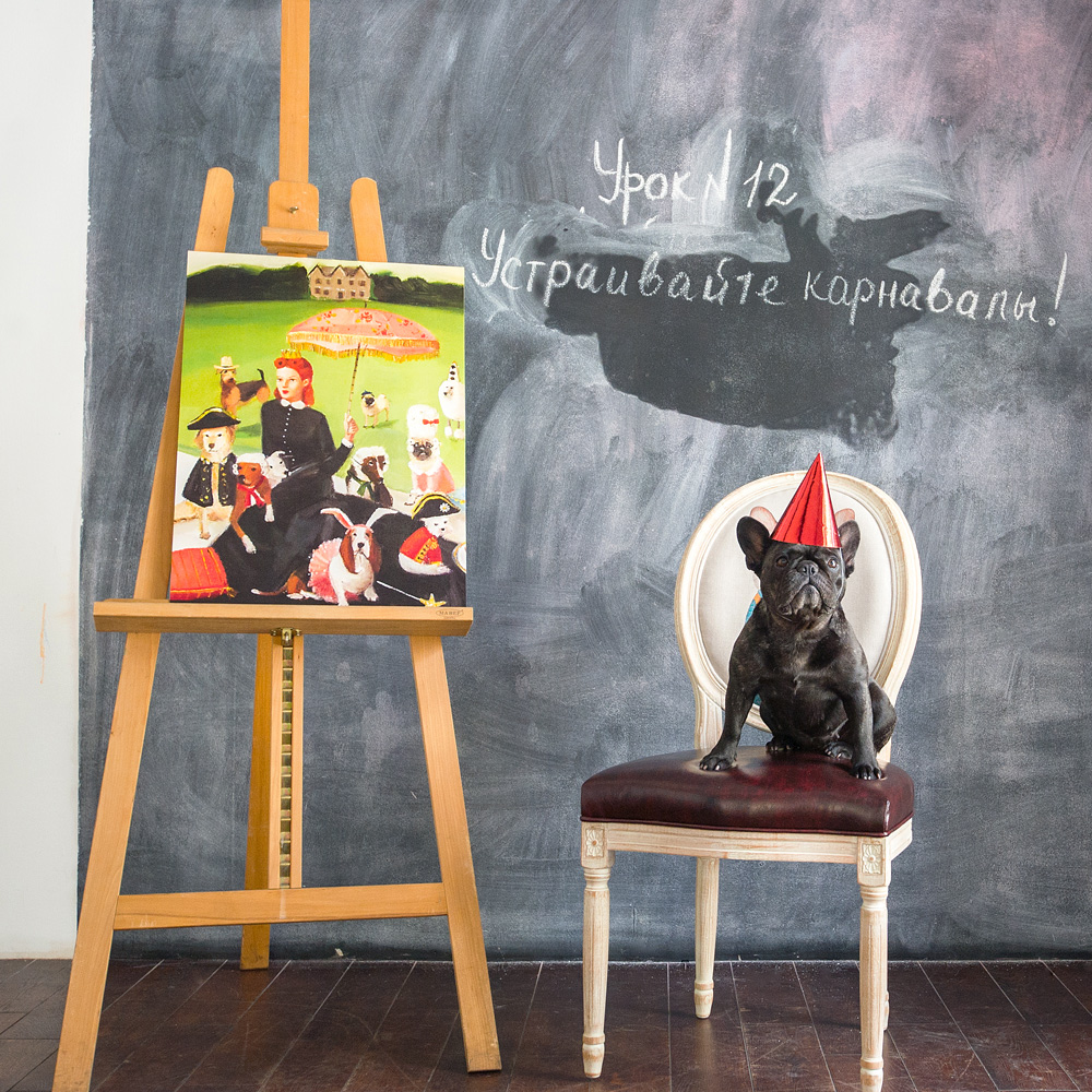 528671912_18 Арт-постер "Версаль. Посиделки" Object Desire  - Вид №1