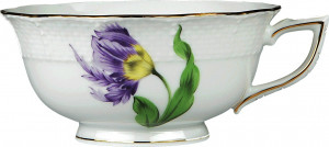 62446 Herend Чашка чайная 310мл "Китти" (фиолетовая) Фарфор, Керамика