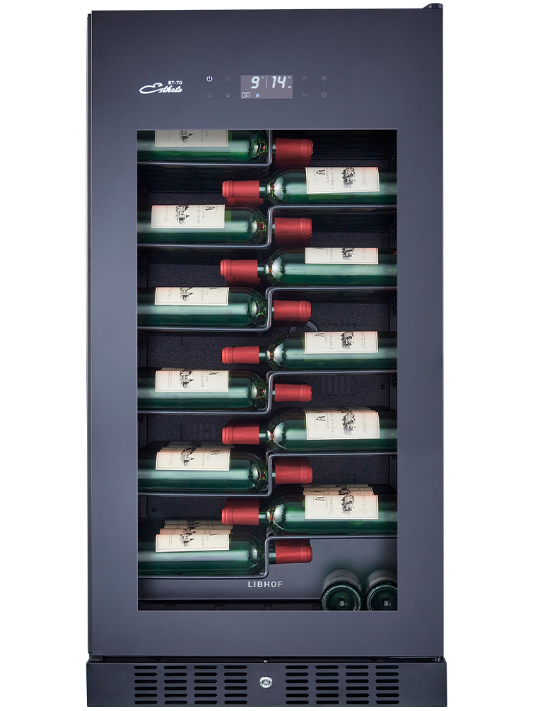 9965433 Винный шкаф Libhof ET-70 черный STDN-0109213 - Вид №1