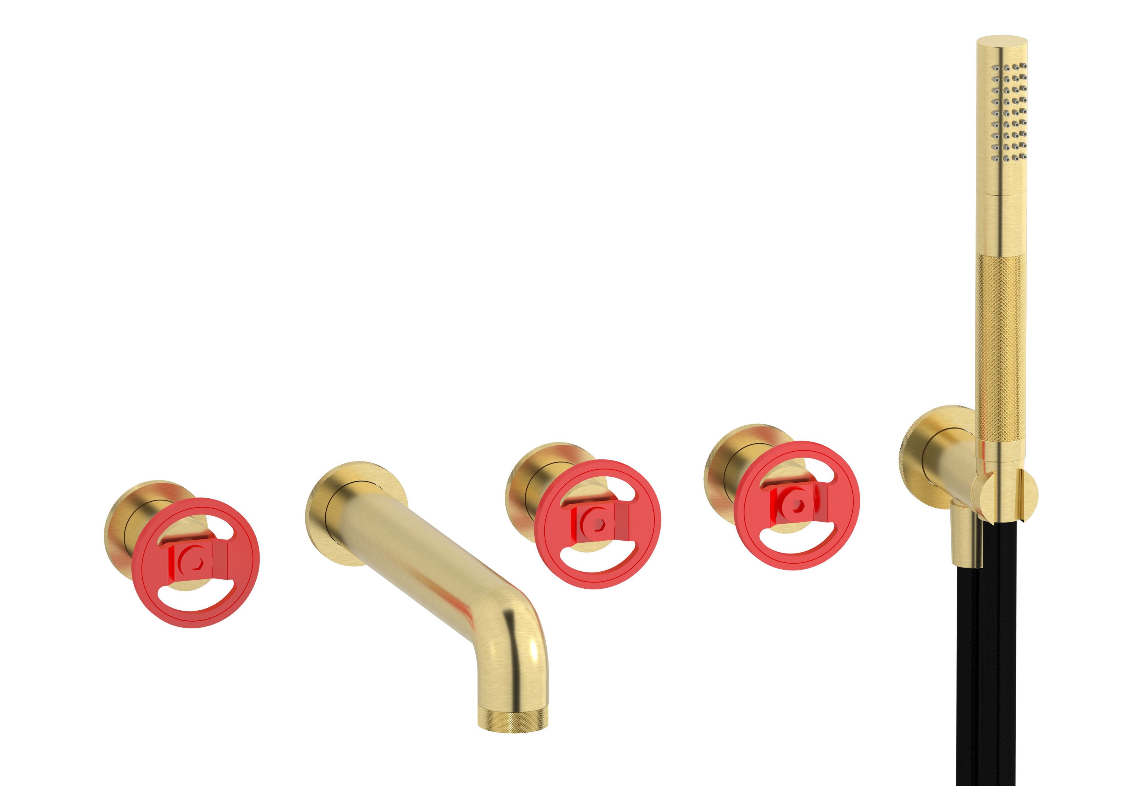 Набор настенных ванн с ручным душем IB Bold ARCH-00049280 - Вид №9