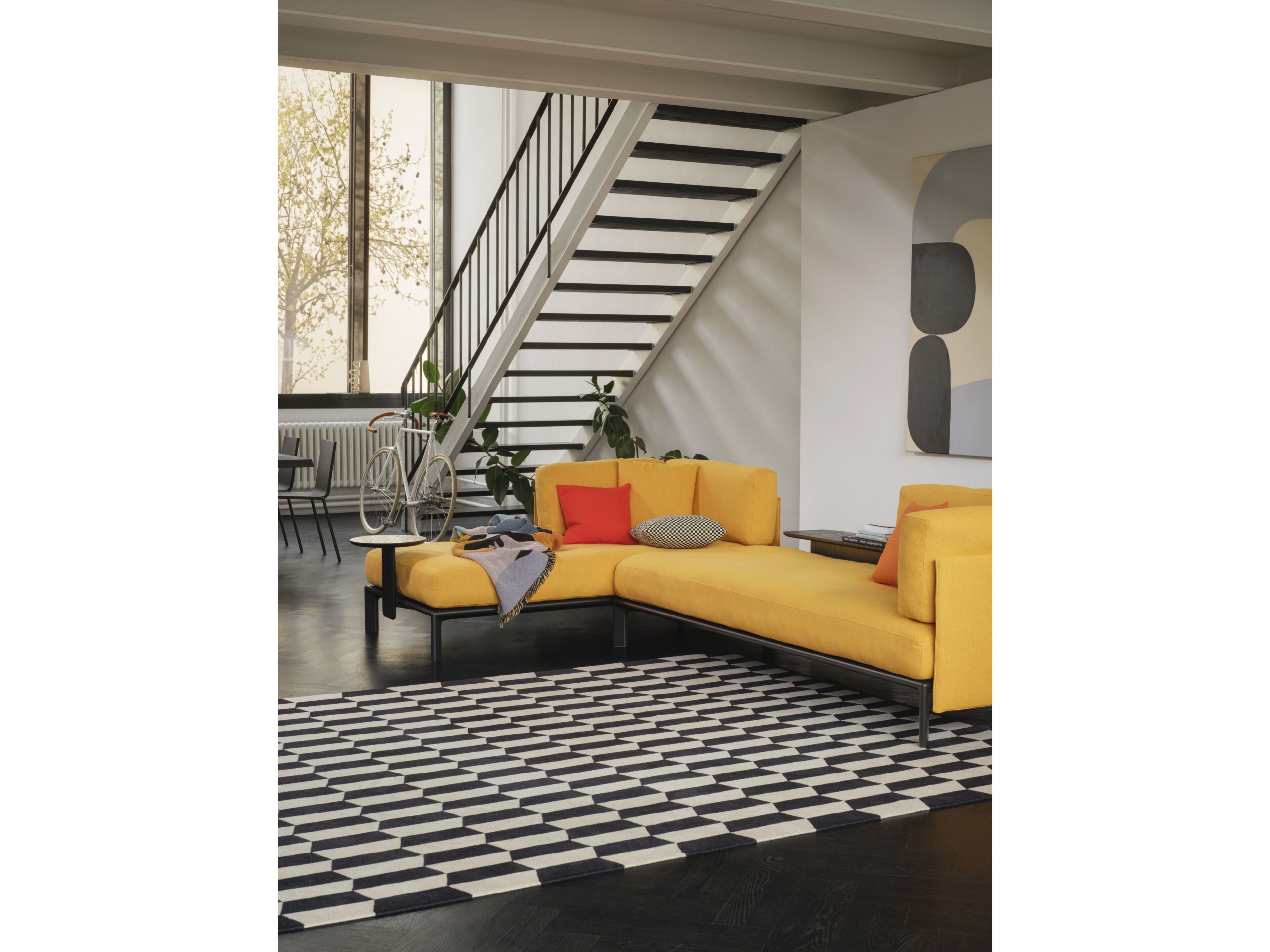 Секционный диван из ткани VITRA ANAGRAM ARCH-00000983 - Вид №4