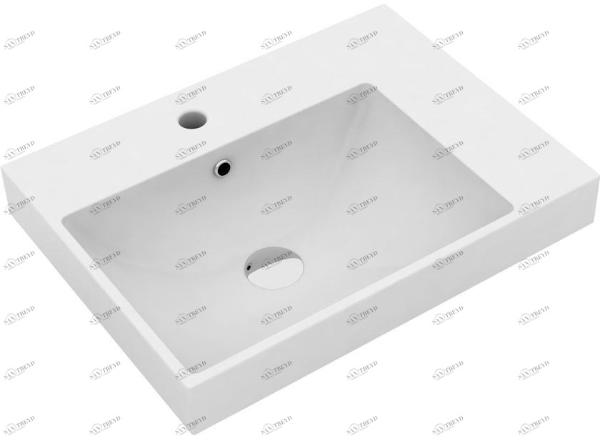 Tue4360101 Подвесная раковина настенная овальная Olympia Ceramica TUTTO EVO белая