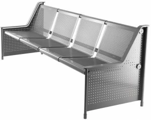 rosconi Скамья из металла со спинкой Jett