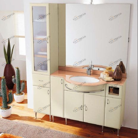 MA44 MARGHERITA Комплект мебели для ванной комнаты 155 см ARDECO Ardeco S. R. L 42597