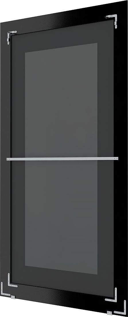 BY 6134 Зеркало напольное с фацетом в багетной раме - барокко серебро 106 mm EVOFORM Exclusive floor - Вид №1