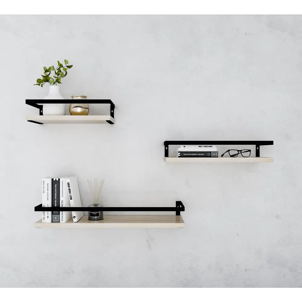 Santreyd: Набор настенных полок Pragmatic для стильного интерьера 82861063 STLM-0037287