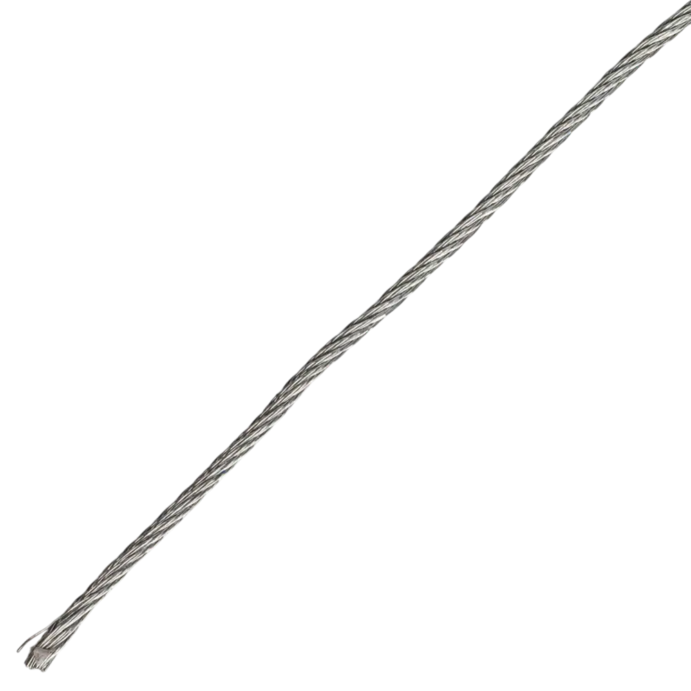 Стальной трос Tech-Krep оцинкованный 2 мм для надежного крепления 89391071 STLM-1568500
