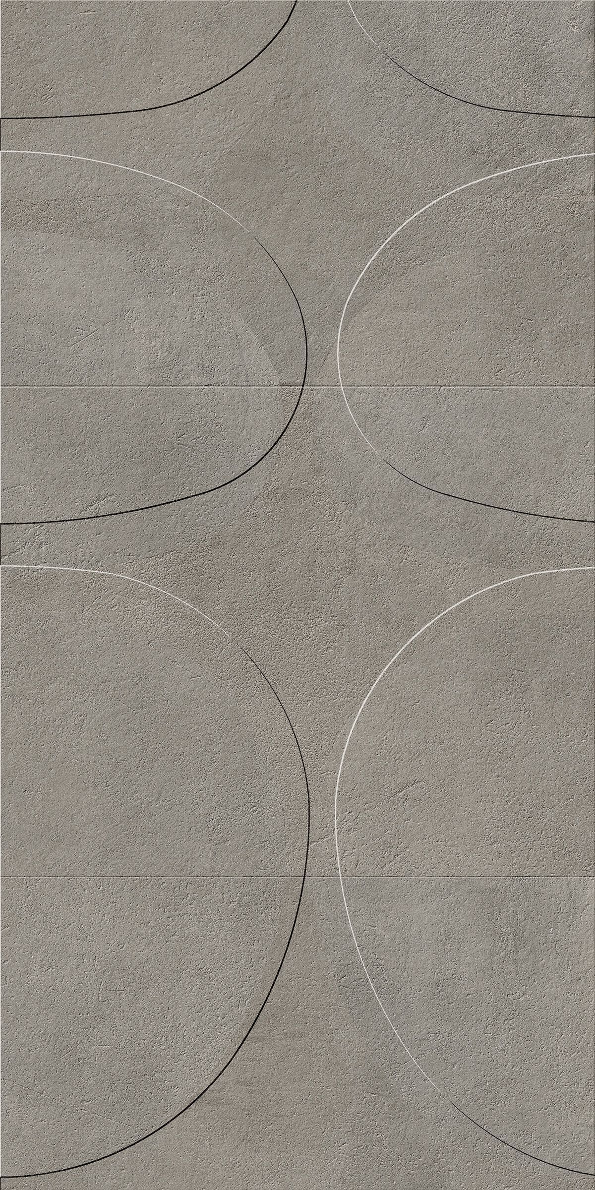 Трехмерное керамогранитное покрытие с эффектом цемента Italgraniti цементы ARCH-00123970 - Вид №8