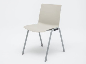 Пластиковый штабелируемый стул для залов ожидания